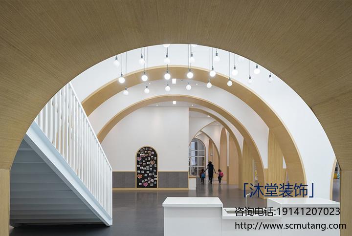 成都幼儿园装修要打造一个好的视觉效果